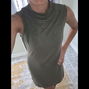 NWOT olive green Dolan tunic/minidress